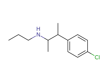 p-クロロ-α,β-ジメチル-N-プロピルベンゼンエタンアミン