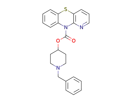 benzo[<i>b</i>]pyrido[2,3-<i>e</i>][1,4]thiazine-10-carboxylic acid 1-benzyl-piperidin-4-yl ester