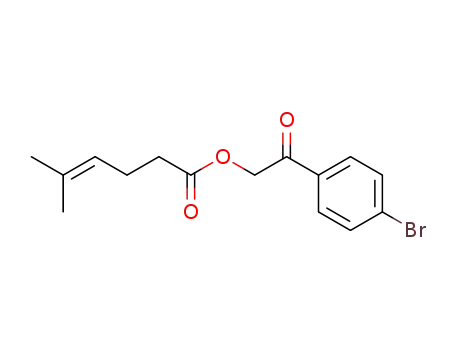5-methyl-hex-4-enoic acid-(4-bromo-phenacyl ester)