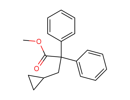 3-Cyclopropyl-2,2-diphenyl-propionic acid methyl ester