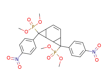 [8-(Dimethoxy-phosphoryl)-3,8-bis-(4-nitro-phenyl)-tricyclo[5.1.0.0<sup>2,4</sup>]oct-5-en-3-yl]-phosphonic acid dimethyl ester