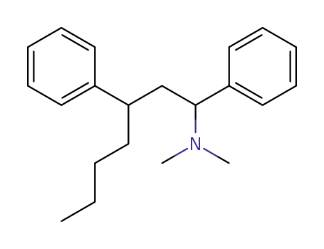 opt.-inakt. Dimethyl-(1.3-diphenyl-heptyl)-amin