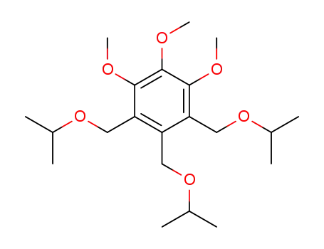 4,5,6-Trimethoxy-1,2,3-tris-isopropyloxymethyl-benzol