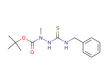 4-Benzyl-1-(tert.-butoxycarbonyl)-1-methyl-thiosemicarbazid