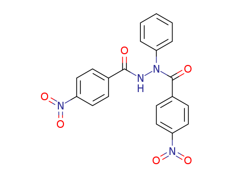4-nitro-N-(4-nitrobenzoyl)-N-phenyl-benzohydrazide cas  72606-73-6