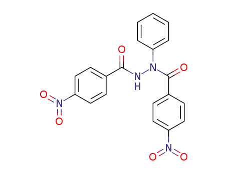 Molecular Structure of 72606-73-6 (4-nitro-N-(4-nitrobenzoyl)-N-phenyl-benzohydrazide)