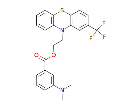 3-dimethylamino-benzoic acid 2-(2-trifluoromethyl-phenothiazin-10-yl)-ethyl ester