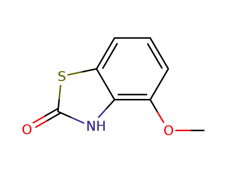 Molecular Structure of 80567-66-4 (4-Methoxy-2(3H)-benzothiazolone)