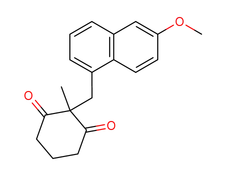 1,3-Cyclohexanedione, 2-[(6-methoxy-1-naphthalenyl)methyl]-2-methyl-