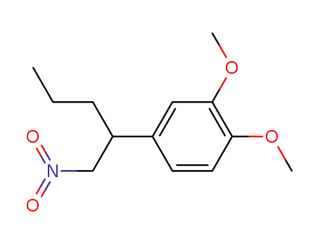 2-(3,4-Dimethoxyphenyl)-1-nitropentan
