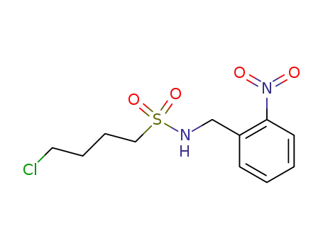 4-chloro-butane-1-sulfonic acid 2-nitro-benzylamide