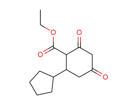 4-Carbethoxy-5-cyclopentyl-cyclohexandion-(1,3)