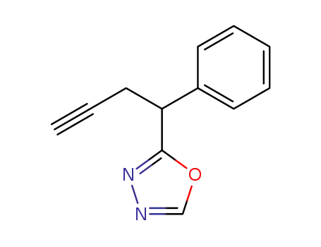 2-(1-phenyl-but-3-ynyl)-[1,3,4]oxadiazole