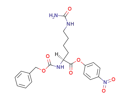 N<sup>α</sup>-Benzyloxycarbonyl-L-homocitrullin-p-nitrophenylester