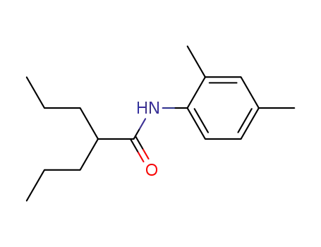 Molecular Structure of 4344-66-5 (N-(2,4-dimethylphenyl)-2-propylpentanamide)