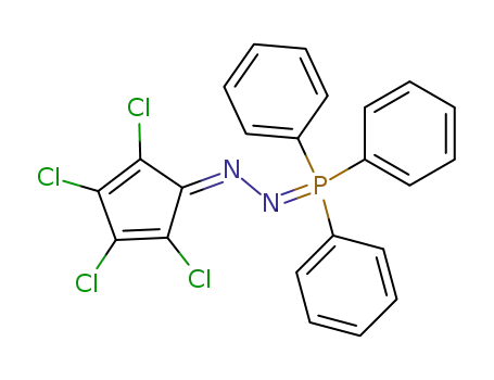 <Tetrachlor-cyclopentadienyliden>-<triphenylphosphorylen>-hydrazin