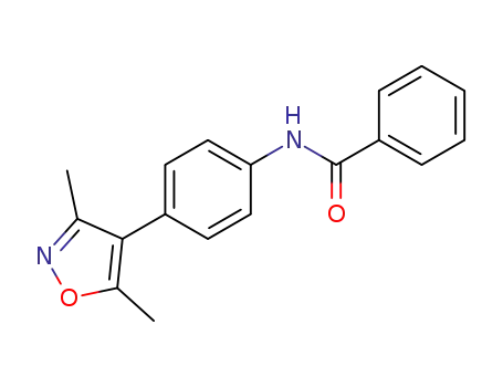 <i>N</i>-[4-(3,5-dimethyl-isoxazol-4-yl)-phenyl]-benzamide