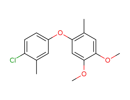 4-(4-Chlor-3-methyl-phenoxy)-5-methyl-veratrol