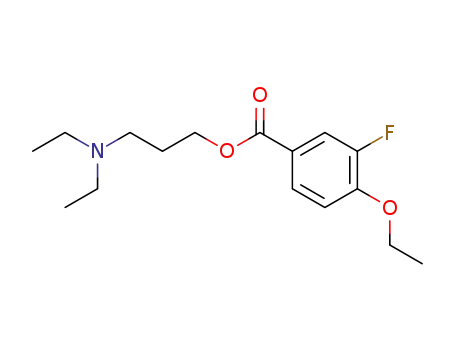 4-Aethoxy-3-fluor-benzoesaeure-<3-diaethylamino-propylester>