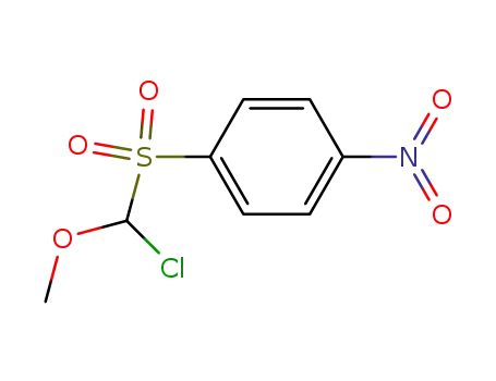 α-Chlor-α-(p-nitrobenzolsulfonyl)-dimethylether