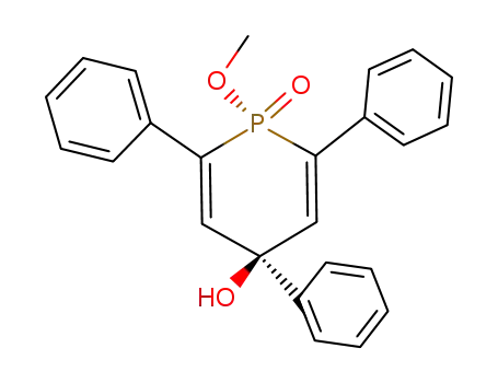 1<i>t</i>-methoxy-1<i>c</i>-oxo-2,4,6-triphenyl-1,4-dihydro-1λ<sup>5</sup>-phosphinin-4<i>r</i>-ol
