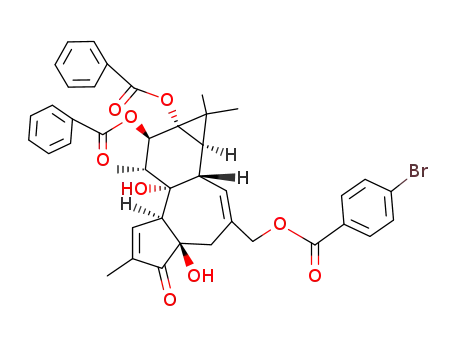 20-O-(4-Brom-benzoyl)-phorbol-12.13-dibenzoat