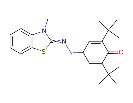 2,6-Ditert-butyl-p-benzoquinone-3-methyl-4-azine-2-benzothiazolinone