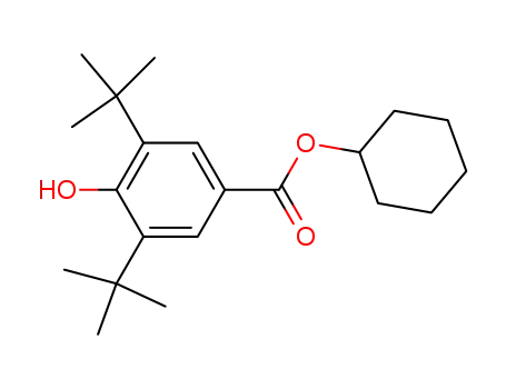 4-Hydroxy-3.5-di-tert-butyl-benzoesaeure-cyclohexylester