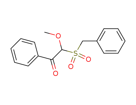 2-Methoxy-1-phenyl-2-(phenylmethanesulfonyl)ethan-1-one