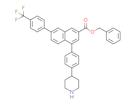 C<sub>36</sub>H<sub>30</sub>F<sub>3</sub>NO<sub>2</sub>