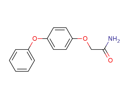 Molecular Structure of 93985-69-4 (Acetamide, 2-(p-phenoxyphenoxy)-)