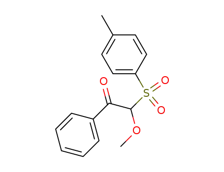 Ethanone, 2-methoxy-2-[(4-methylphenyl)sulfonyl]-1-phenyl-