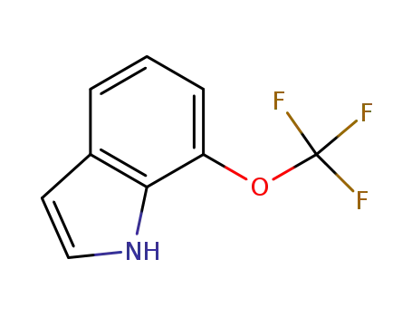 Molecular Structure of 396075-91-5 (7-(Trifluoromethoxy)-1H-indole)