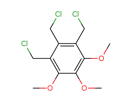 4,5,6-Trimethoxy-1,2,3-tris-chlormethyl-benzol