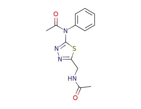 <i>N</i>-[5-(acetylamino-methyl)-[1,3,4]thiadiazol-2-yl]-<i>N</i>-phenyl-acetamide