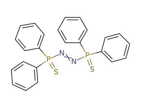 Molecular Structure of 2564-16-1 (Diazene,bis(diphenylphosphinothioyl)- (9CI))