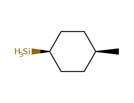 cis-1-Methyl-4-silyl-cyclohexan
