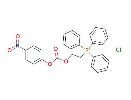 Phosphonium, [2-[[(4-nitrophenoxy)carbonyl]oxy]ethyl]triphenyl-, chloride