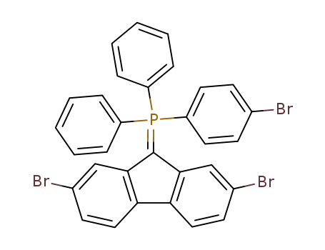 Diphenyl-(4-brom-phenyl)-<2,7-dibrom-fluorenyliden-(9)>-phosphoran