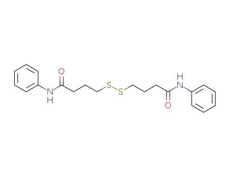 Molecular Structure of 1102-39-2 (4,5-Dithia-octandicarbonsaeure-(1,8)-dianilid)