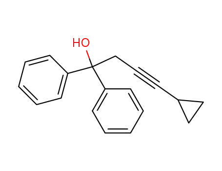 4-Cyclopropyl-1,1-diphenyl-3-butin-1-ol