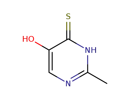 5-ヒドロキシ-2-メチルピリミジン-4(1H)-チオン