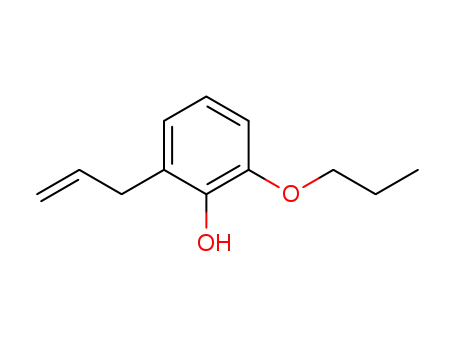 Molecular Structure of 1005005-55-9 (2-allyl-6-propoxy phenol)