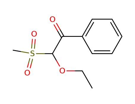 2-Ethoxy-2-(methanesulfonyl)-1-phenylethan-1-one