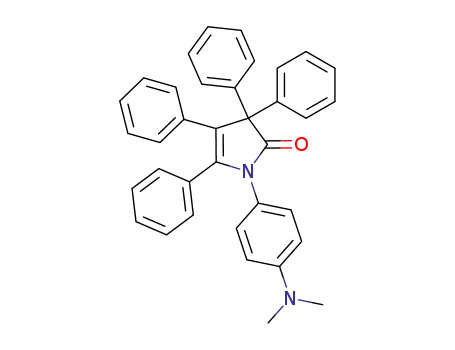 1-(4-dimethylamino-phenyl)-3,3,4,5-tetraphenyl-1,3-dihydro-pyrrol-2-one