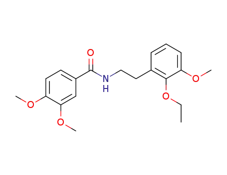 N-(3-Methoxy-2-aethoxy-phenaethyl)-3,4-dimethoxy-benzamid