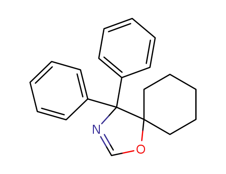 Molecular Structure of 21857-21-6 (4,4-diphenyl-1-oxa-3-aza-spiro[4.5]dec-2-ene)