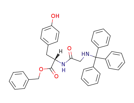 <i>N</i>-(<i>N</i>-trityl-glycyl)-L-tyrosine benzyl ester