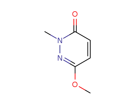 Molecular Structure of 7154-81-6 (6-Methoxy-2-methyl-3(2H)-pyridazinone)