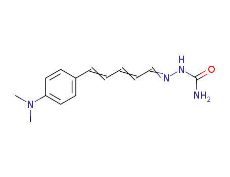5-(-Dimethylamino-phenyl)-pentadien-(2.4)-yliden-al-semicarbazid